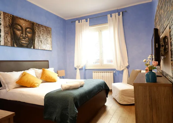 The Blue Strawberry House In San Giovanni * Rome